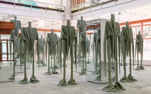 Ausstellungsansicht "Sandra Mujinga. Skin to Skin", Belvedere 21 