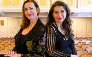 Katrin Lehismets (Sopran) und Francesca Cardone (Klavier)
                                 