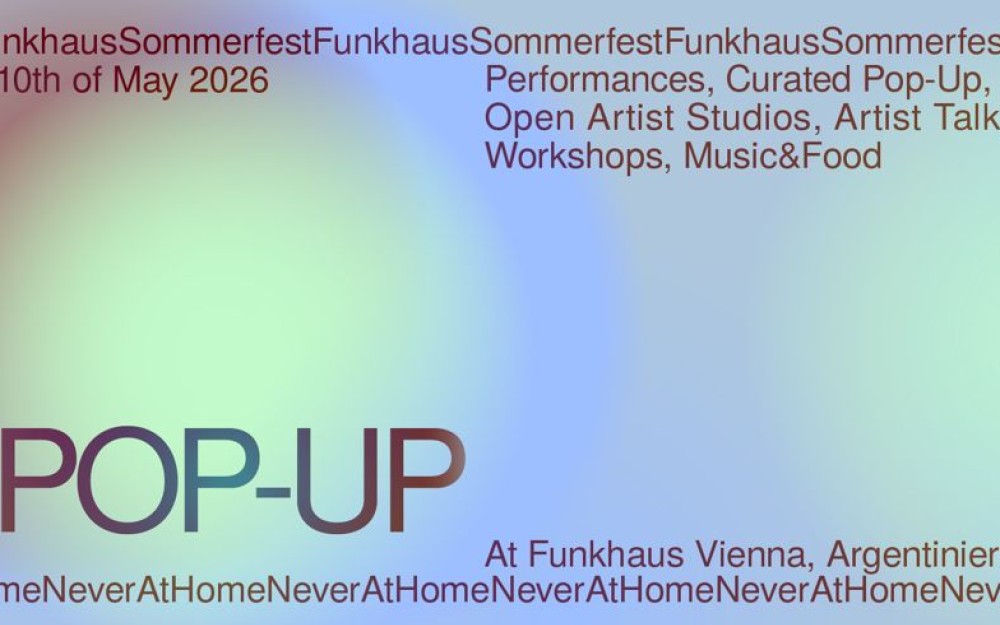 Plakat zum Sommerfest vn NeverAtHome