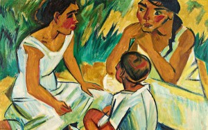 Max Pechstein, Die Unterhaltung, 1920