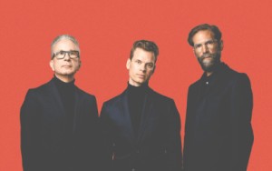 Das Trio Dell Lillinger Westergaard: Christopher Dell (Vibraphon),
                                 Christian Lillinger (Drums) und Jonas Westergaard (Kontrabass)
