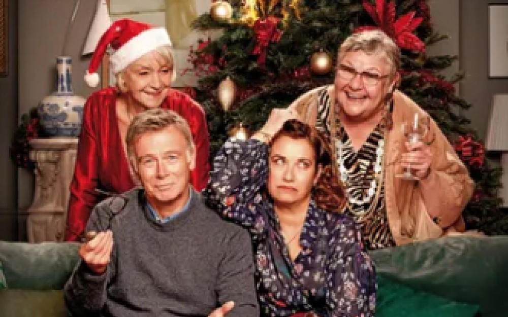Ausschnitt aus Filmplakat "Fast perfekte Weihnachten"